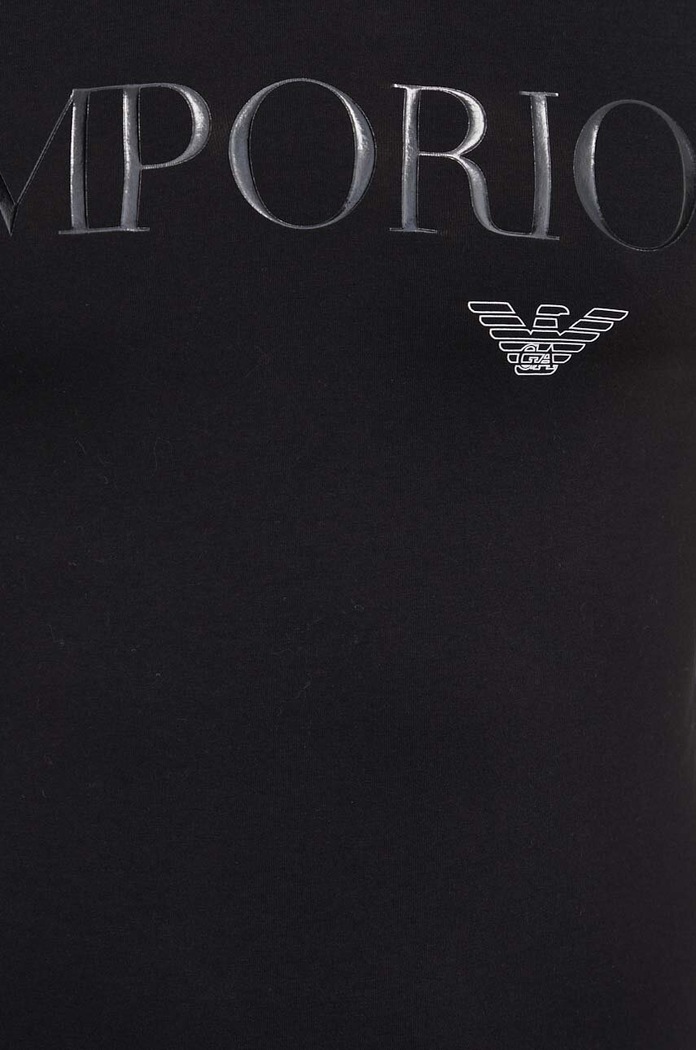 Emporio Armani Underwear póló otthoni viseletre fekete 110810