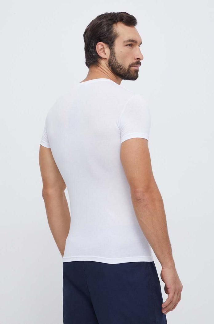 Ruházat Emporio Armani - T-shirt 110810.CC729 fehér