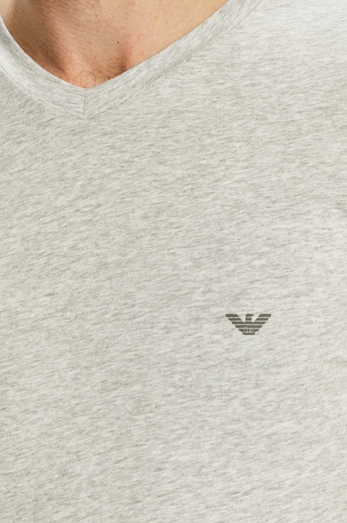 Emporio Armani - Tričko 110810.CC729 šedá