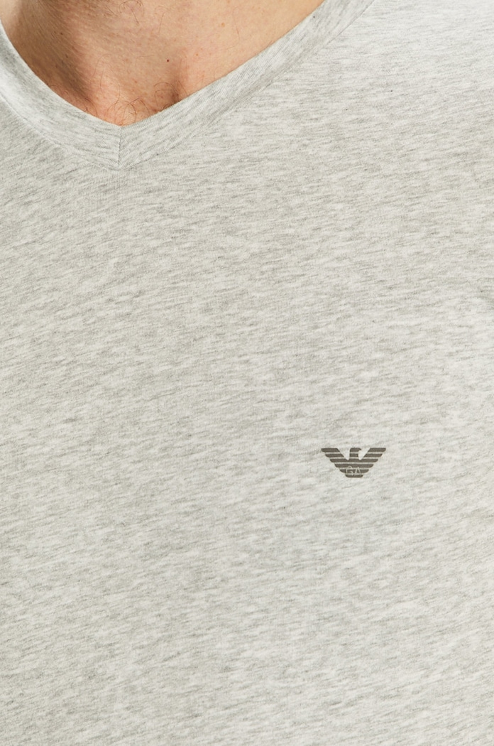 Emporio Armani - Tričko 110810.CC729 šedá