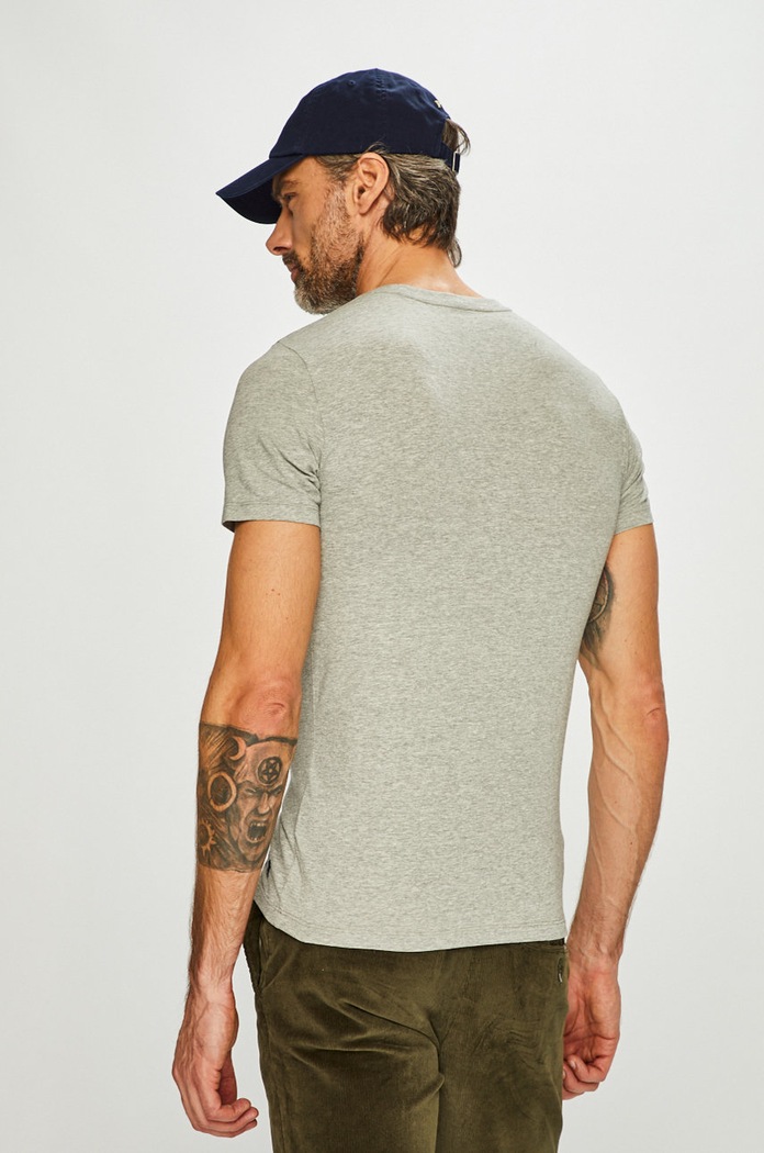 Oblečenie Polo Ralph Lauren - Pánske tričko 714621944003 sivá