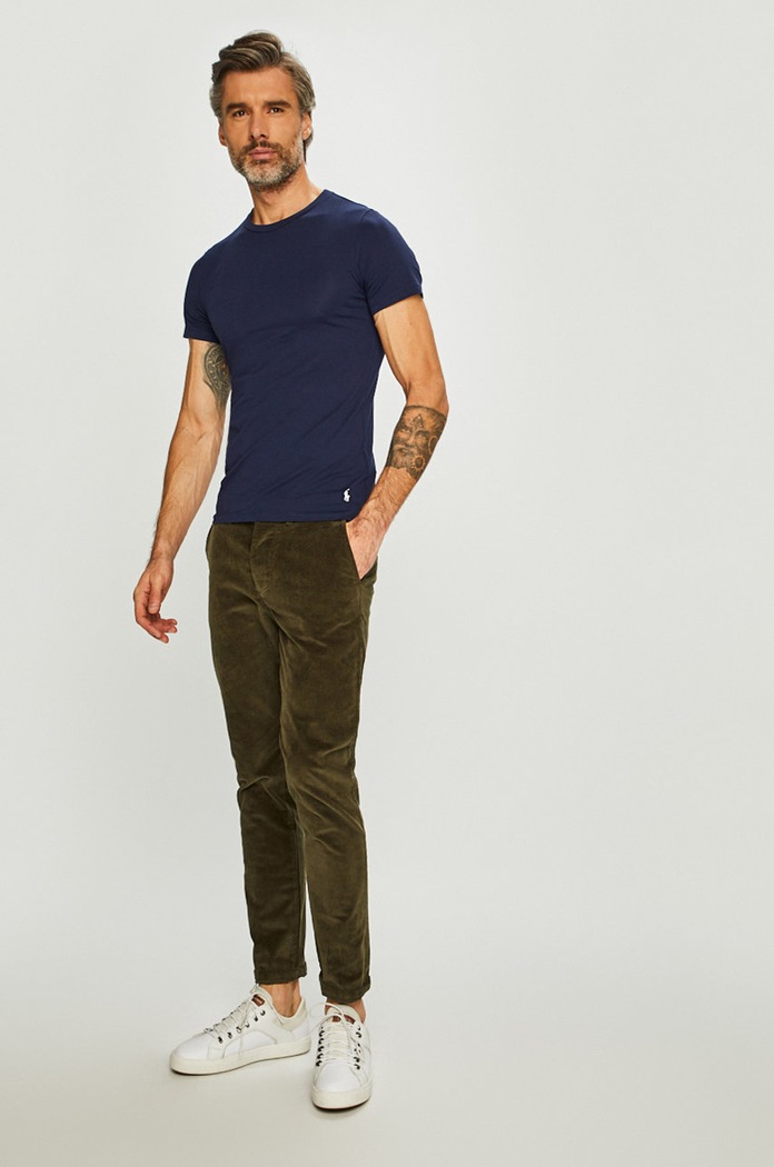 Tričko Polo Ralph Lauren (2-pack) 714621944004 námořnická modř AA00