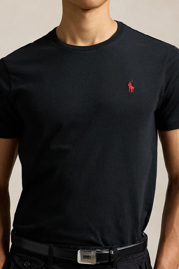 Tričko Polo Ralph Lauren černá 710680785001