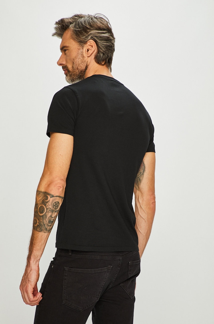 Oblečení Tričko Polo Ralph Lauren 710680785001 černá