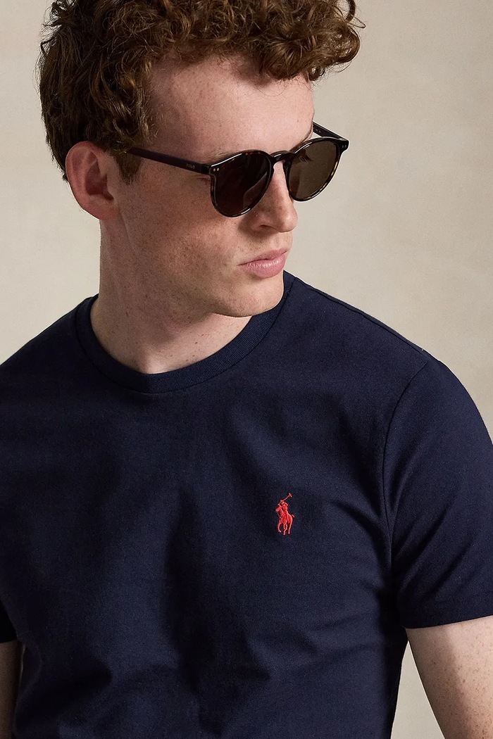 Tričko Polo Ralph Lauren námořnická modř 710680785004