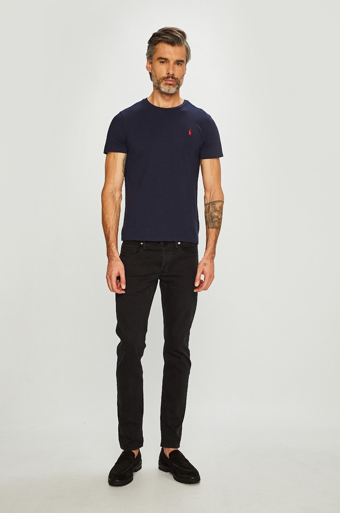 Дрехи Polo Ralph Lauren - Тениска 710680785004 тъмносин
