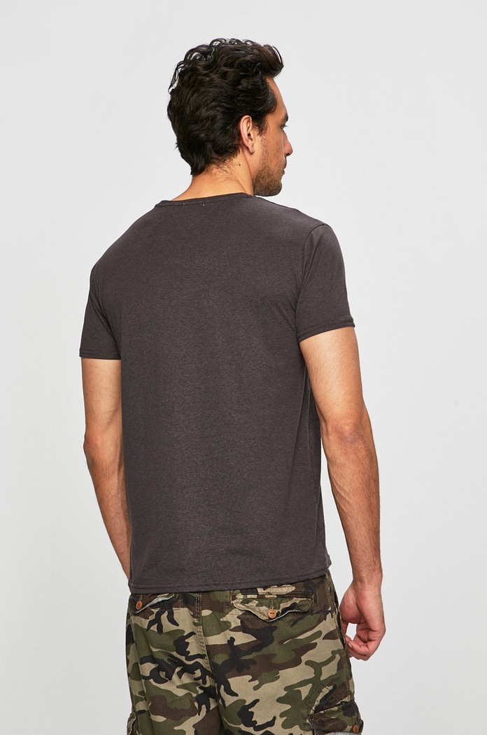 Oblečenie Tommy Jeans - Pánske tričko DM0DM04413 sivá