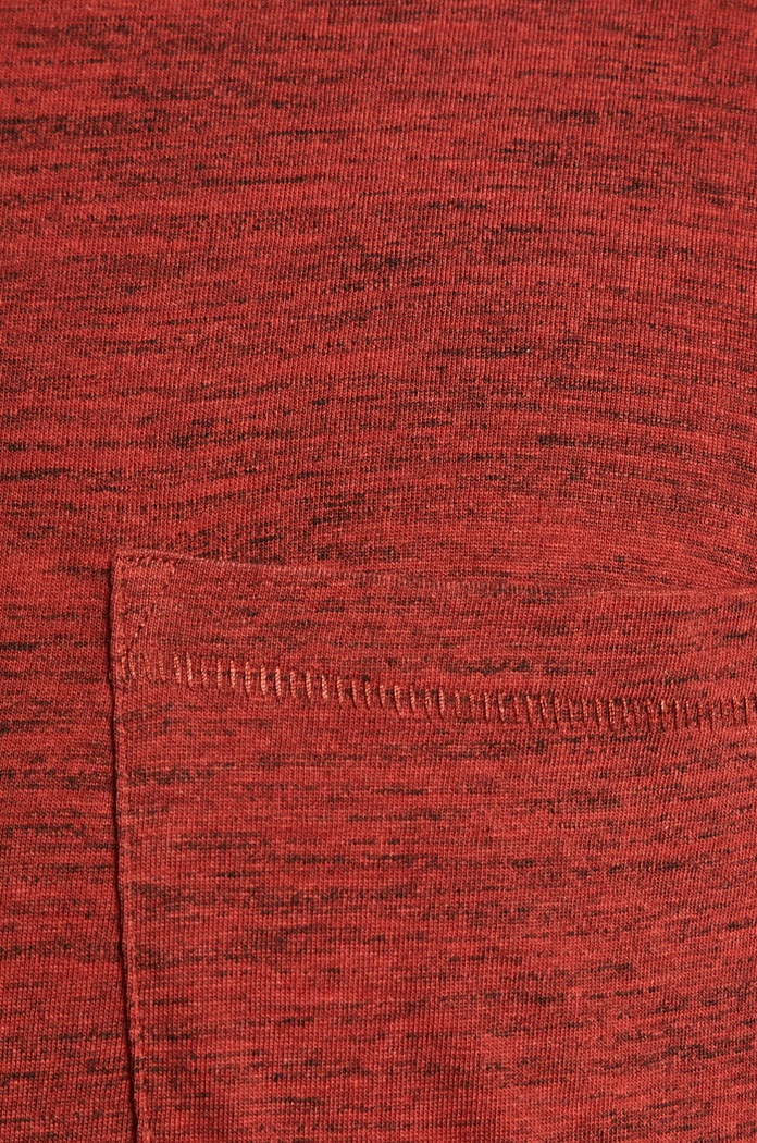 Denim - T-shirt Tom Tailor bordowy 1011974