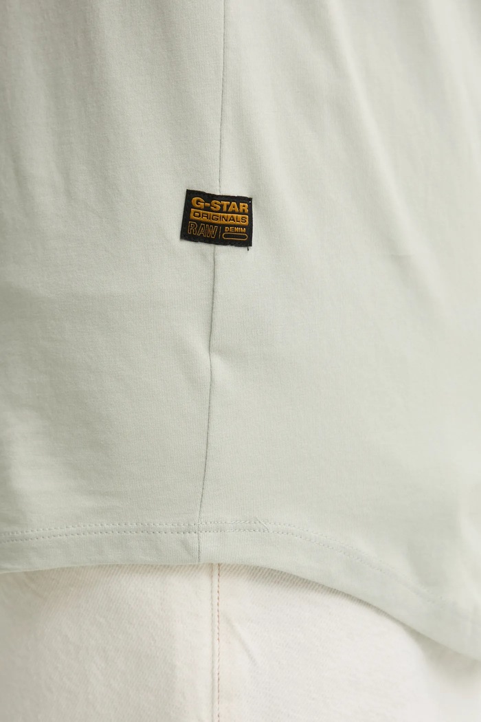 G-Star basic tričko pánské bavlněné Lash D16396.B353 šedá