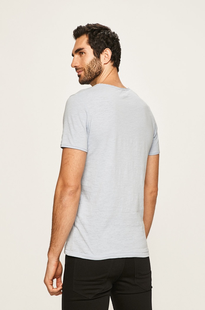 Îmbrăcăminte Selected Homme Tricou 16071775 albastru
