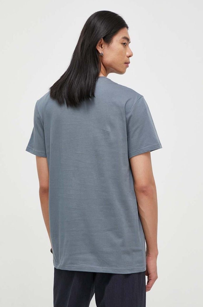 Odzież G-Star T-shirt męski bawełniany Base-s D16411.336 szary