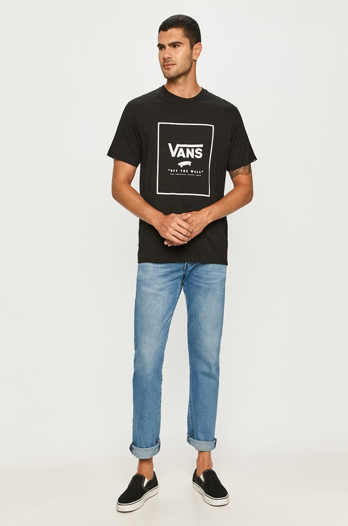 Vans Tričko VN0A312SY281 čierna AA00