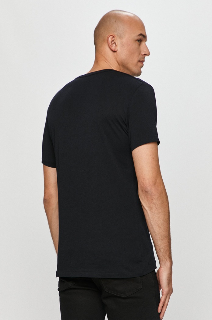Oblečení AllSaints - Tričko Tonic SS Crew MD109E černá