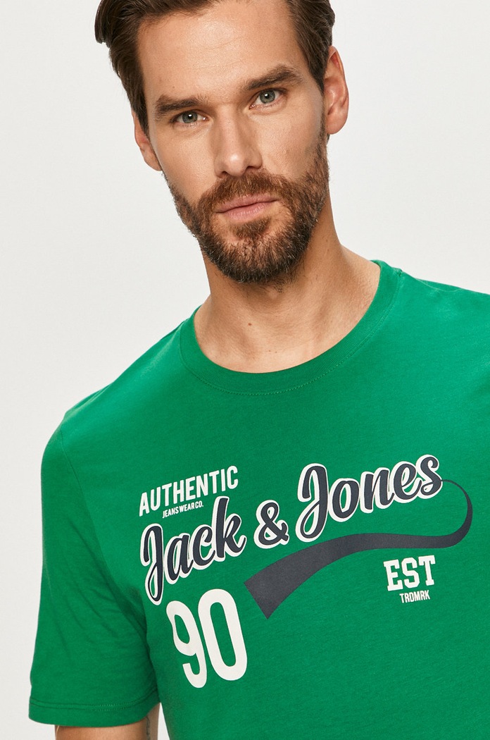 Jack & Jones - T-shirt zielony 12164848