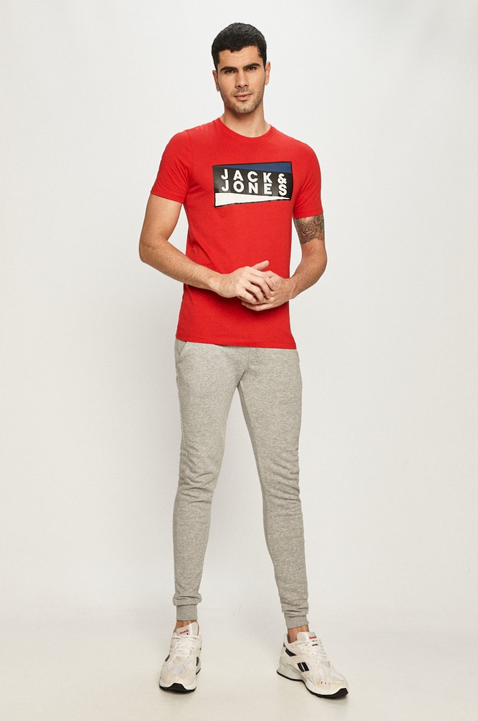 Jack & Jones T-shirt 12172246 czerwony AA00