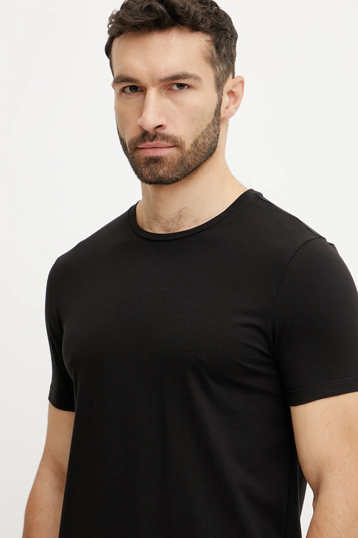 Hugo - T-shirt (2-pack) 50325440.NOS fekete AA00