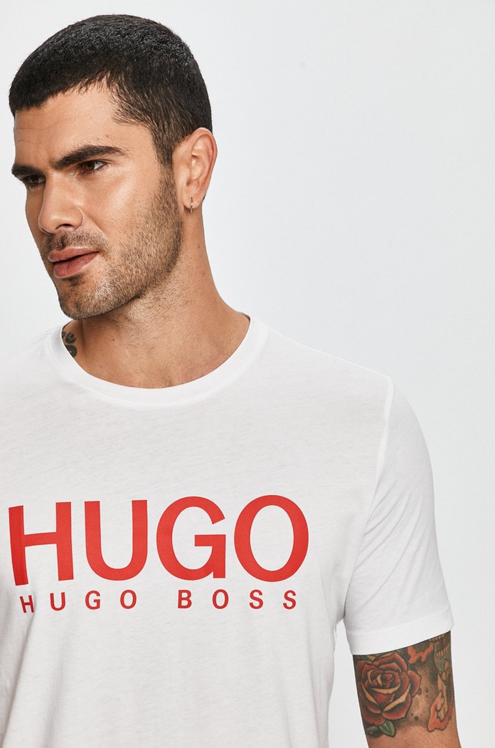 Tričko Hugo bílá 50387414.NOS