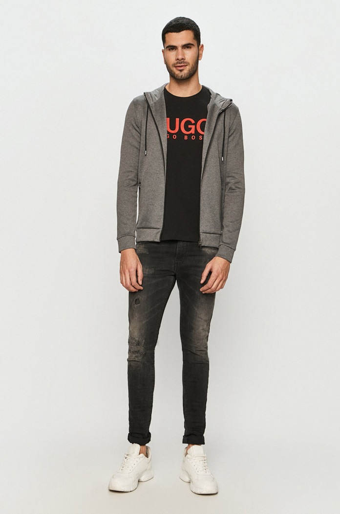 HUGO t-shirt 50387414.NOS 50387414.NOS czarny AA00