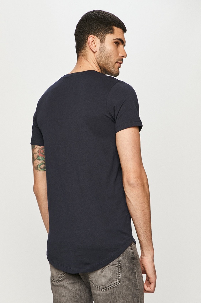 Oblečení Tričko Jack & Jones 12113648 námořnická modř