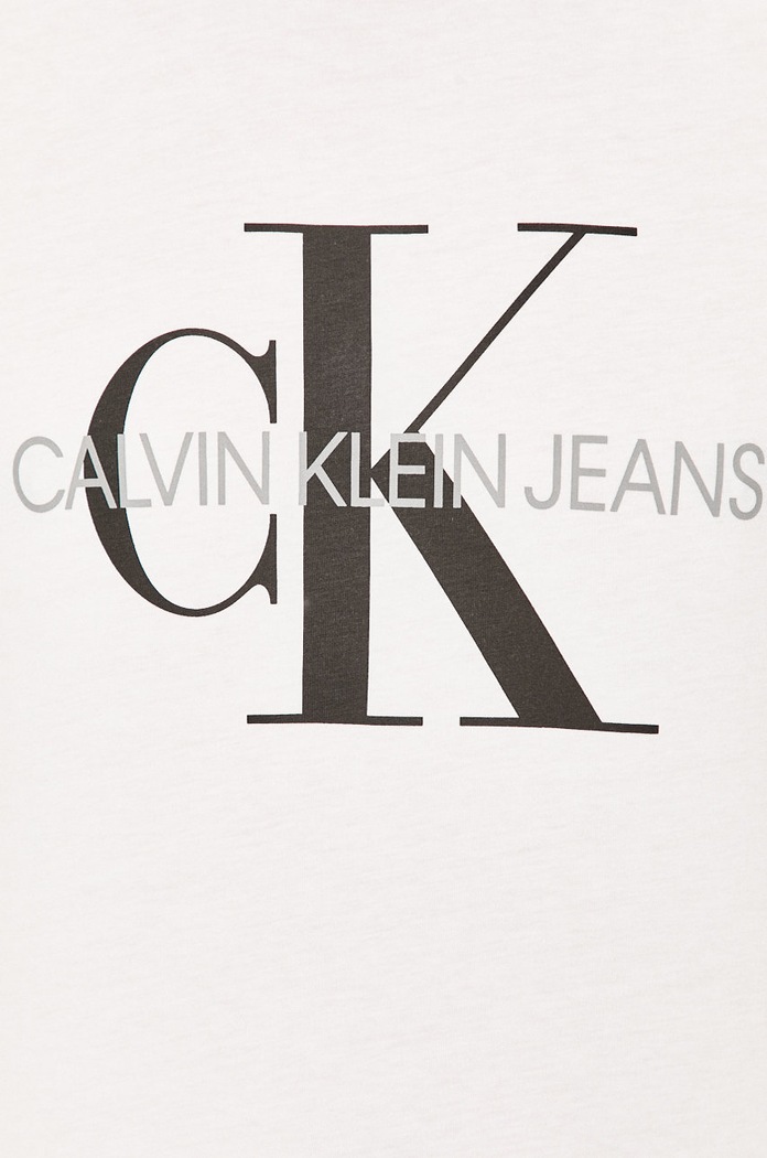 Tričko Calvin Klein Jeans biela J30J314314.NOS