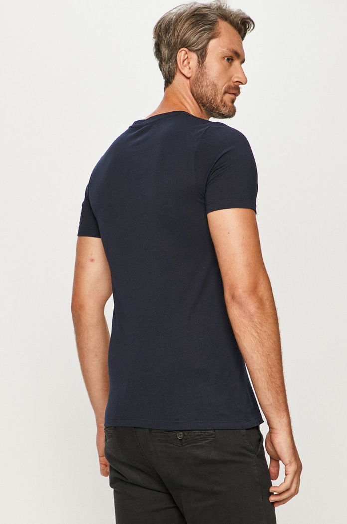Îmbrăcăminte Jack & Jones Tricou 12172368 bleumarin