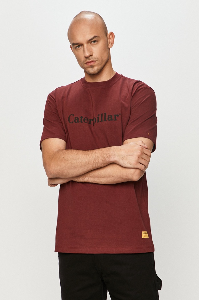 CAT Footwear tricou burgundia 2511729.10115