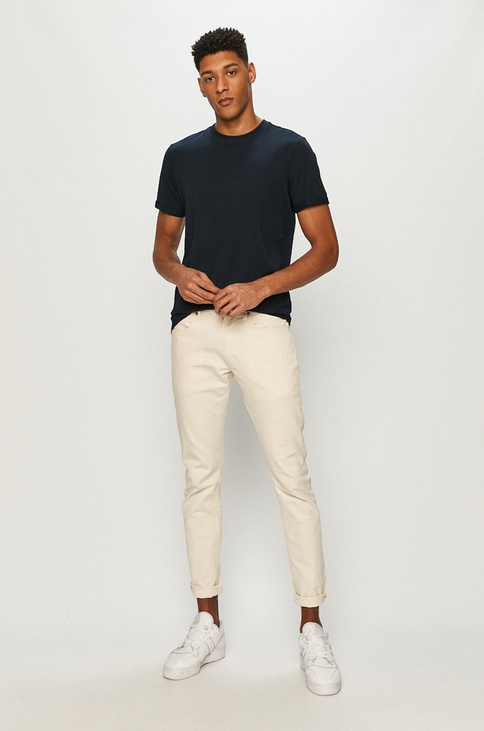 Premium by Jack&Jones - T-shirt 12183777 granatowy AA00