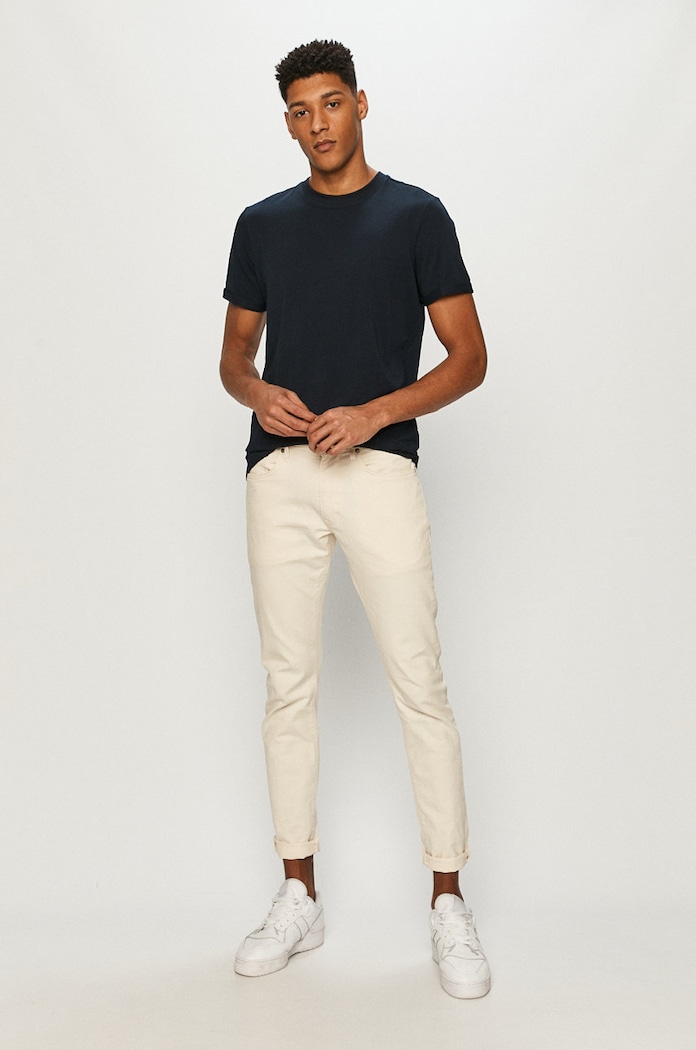 Premium by Jack&Jones - T-shirt 12183777 granatowy AA00