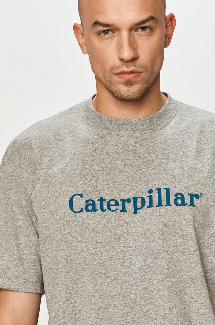 CAT Footwear - T-shirt szary 2511729.10122