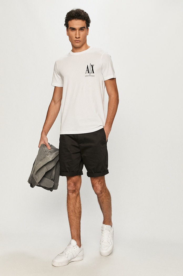 Majica Armani Exchange 8NZTPH.ZJH4Z bijela AA00