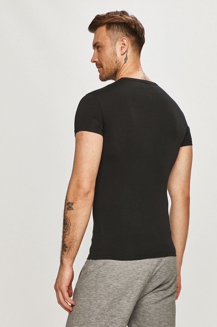 Ruházat Armani Exchange t-shirt (2 db) 956004.CC282 fekete