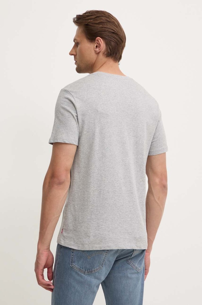 Odzież Levi's - T-shirt Graphic Set 17783.0138 szary