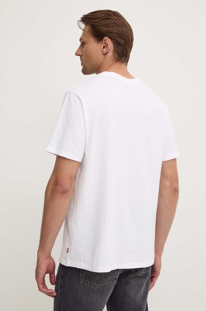 Îmbrăcăminte Levi's tricou Graphic 17783.0140 alb