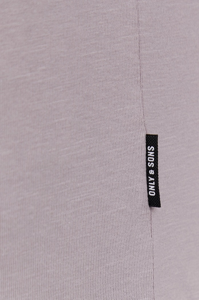 Only & Sons T-shirt fioletowy 22020074