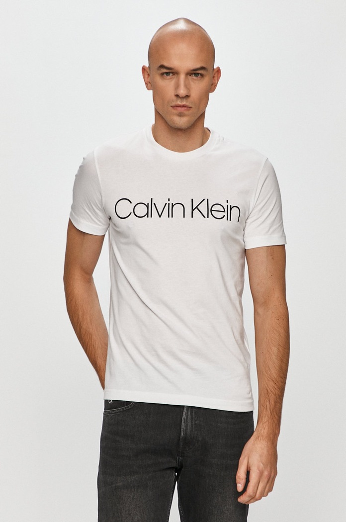 Calvin Klein T-shirt biały K10K104063.NOS