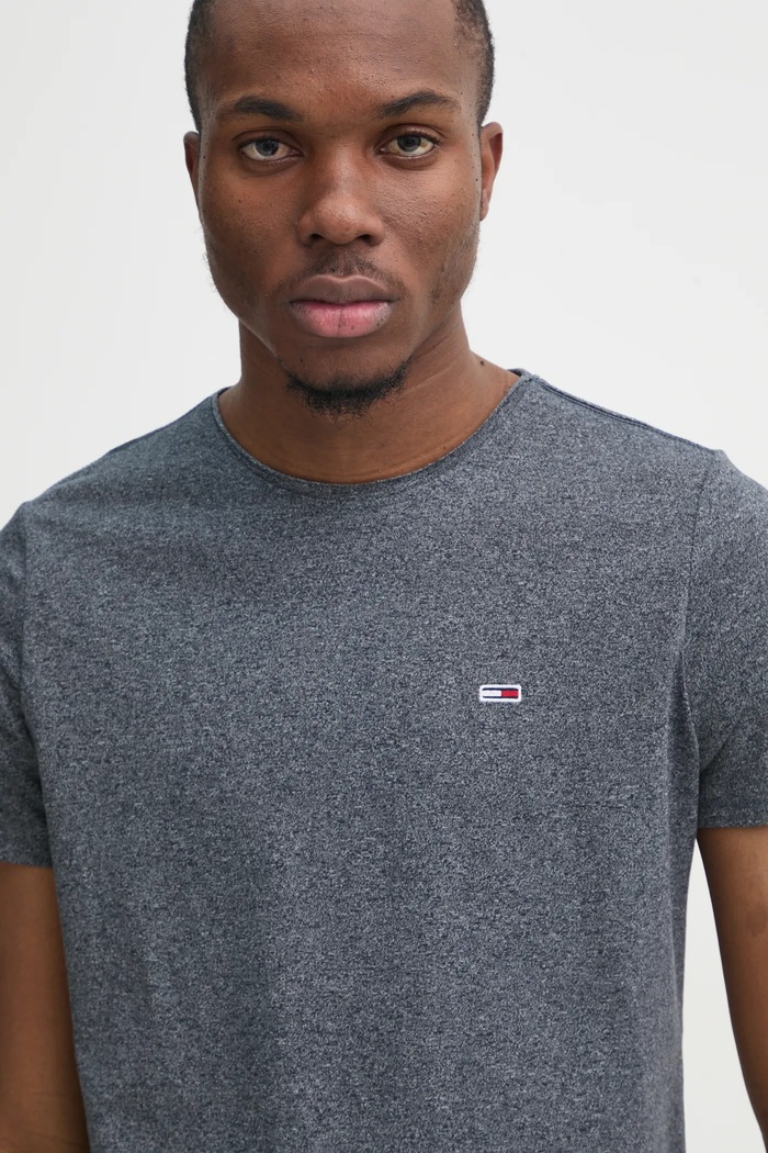 Tričko Tommy Jeans modrá DM0DM09586