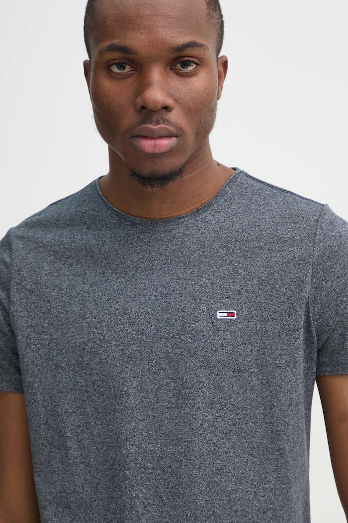 Tričko Tommy Jeans modrá DM0DM09586