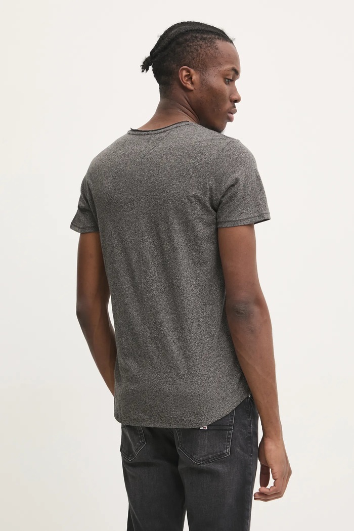 Tričko Tommy Jeans DM0DM09586 sivá AA00