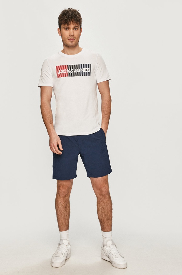 Jack & Jones - Tričko 12151955. bílá AA00