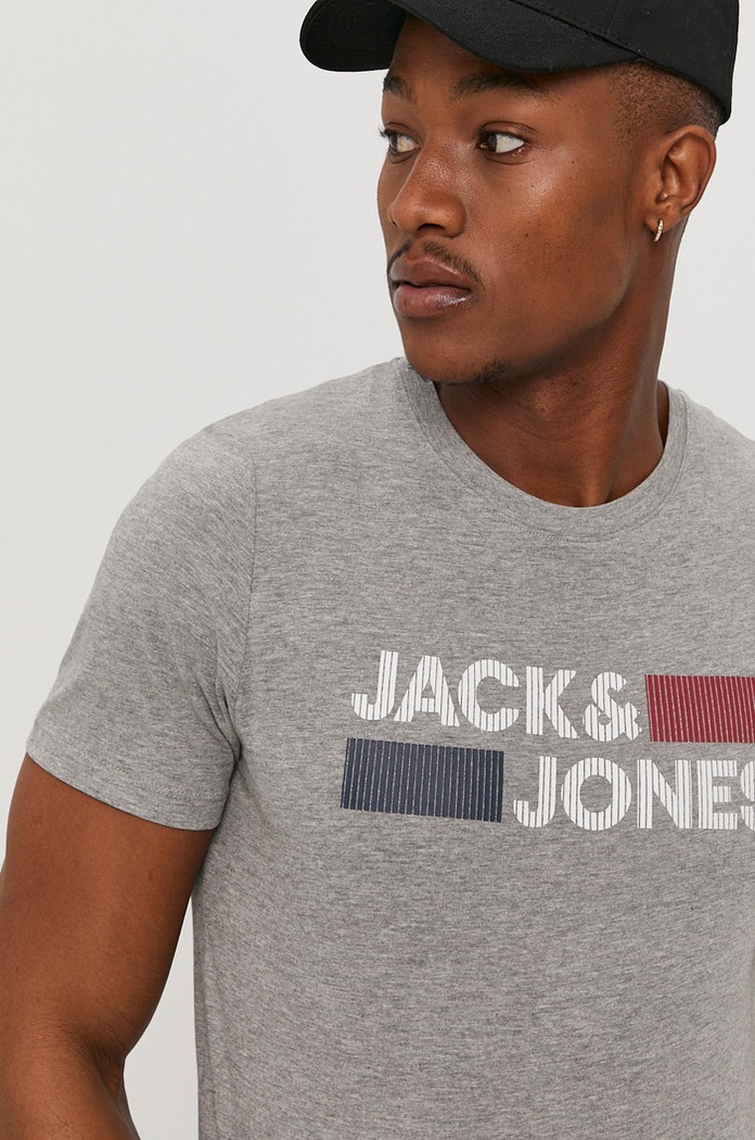 Jack & Jones - Тениска сив 12151955.