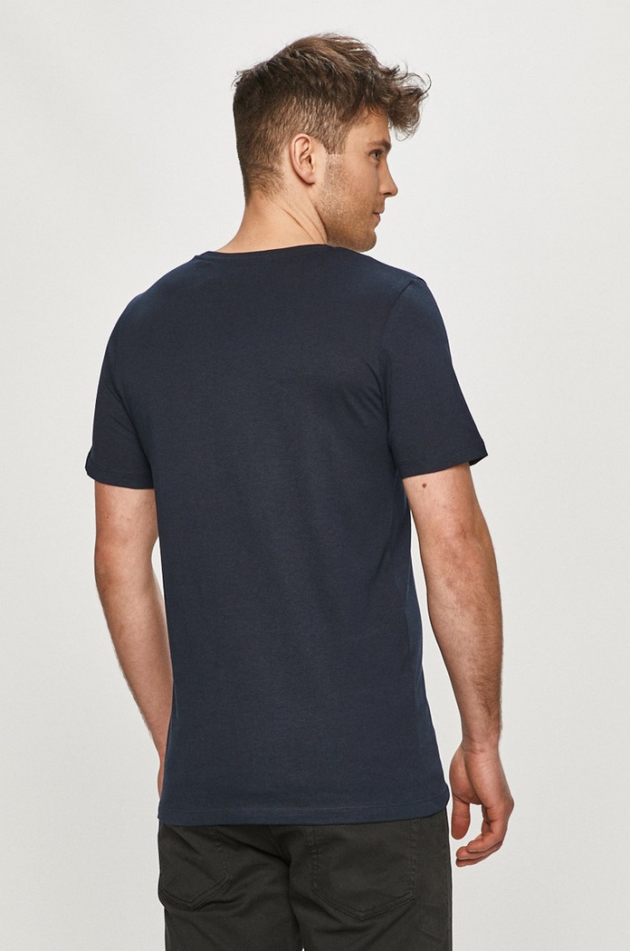 Oblečenie Jack & Jones - Tričko 12151955. tmavomodrá