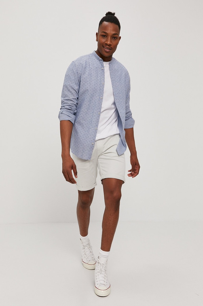 Jack & Jones T-shirt bawełniany 12185628 biały AA00