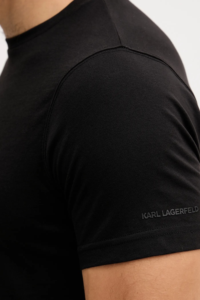 Karl Lagerfeld t-shirt (2 db) 500298.765000 fekete