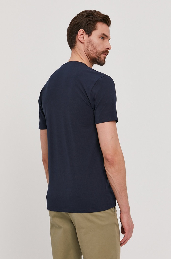 Odzież Selected Homme T-shirt 16076191 granatowy