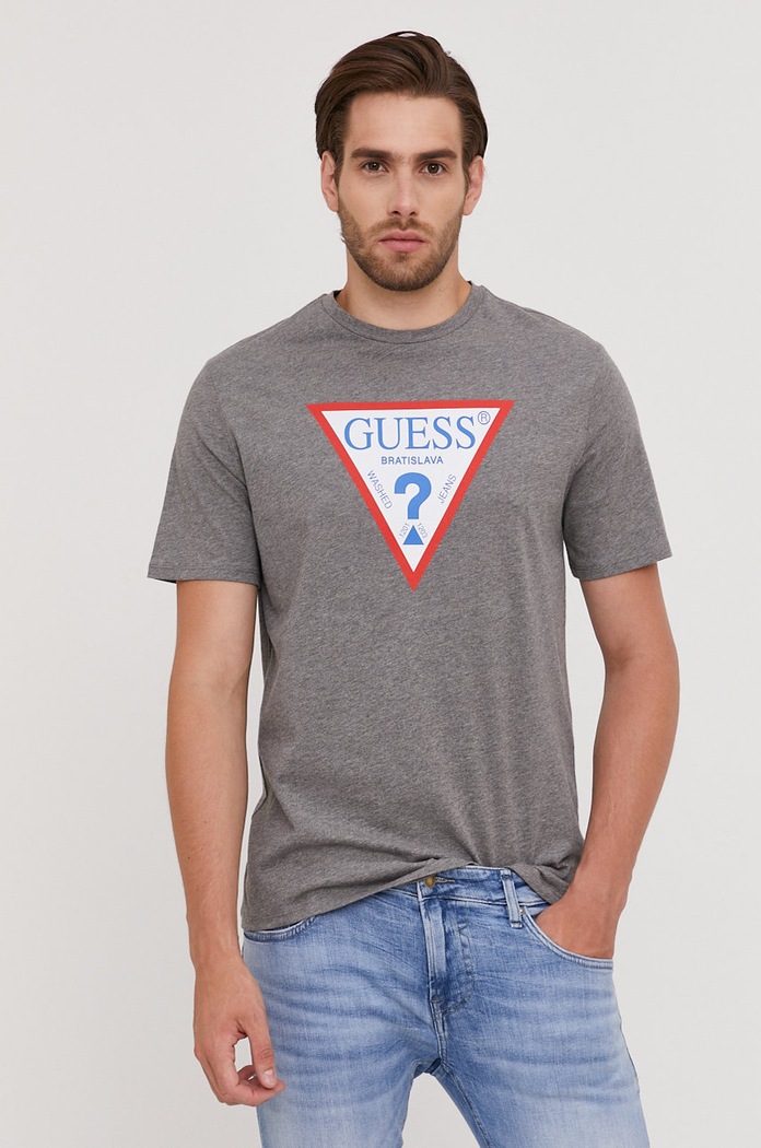 Guess T-shirt szary M1GI61.I3Z11