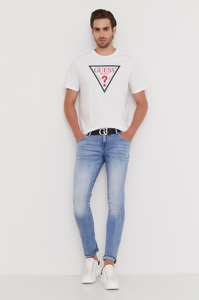 Tričko Guess M1GI64.I3Z11 biela AA00