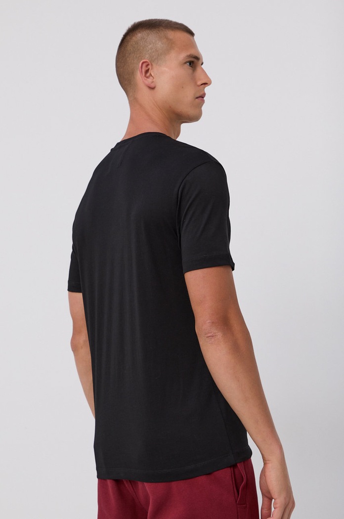 Îmbrăcăminte Emporio Armani tricou din bumbac 8N1D68.1JPZZ negru