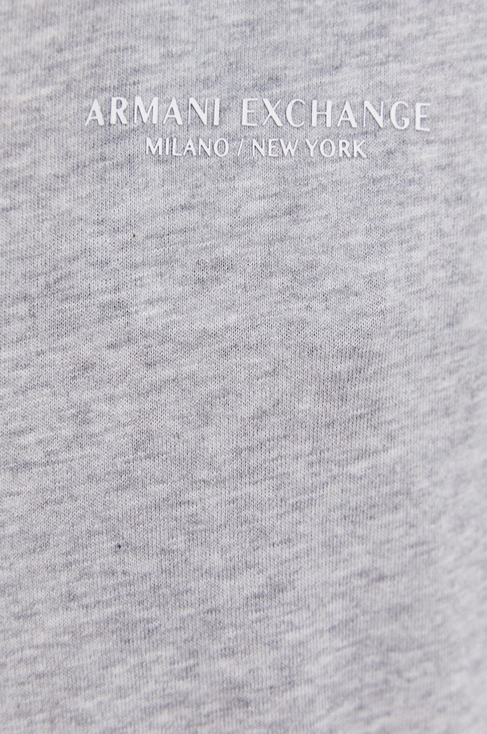 Armani Exchange t-shirt bawełniany 8NZT91.Z8H4Z.NOS szary