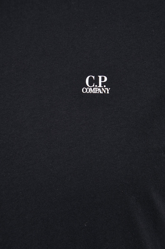 Bavlněné tričko C.P. Company 11CMTS037A005100W černá