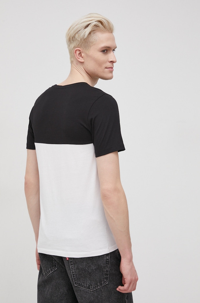 Odzież Jack & Jones T-shirt bawełniany 12190452.Black czarny